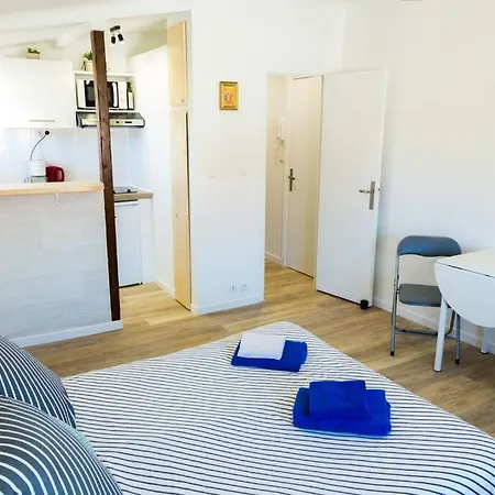 Apartment #36 Liberte, 5 Minutes De La Plage/ac Nice